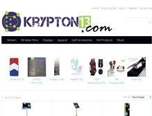 Tablet Screenshot of krypton13.com